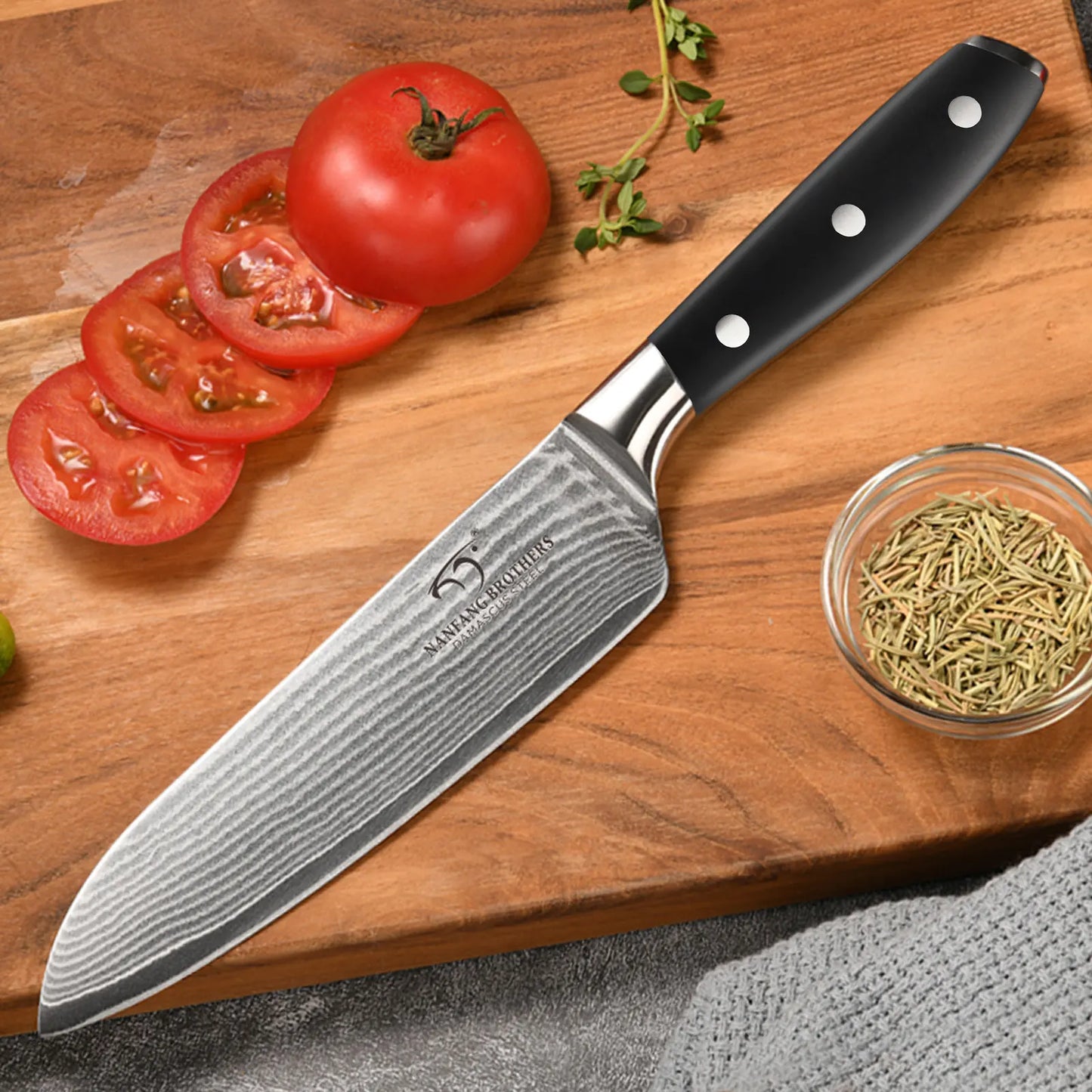 Satori Sushi Knife Damascus Steel Blade