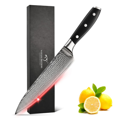 Satori Sushi Knife Damascus Steel Blade
